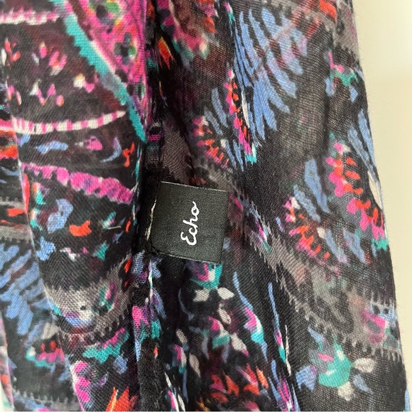 Echo Decorative Colorful Scarf - OS - Picture 3 of 4